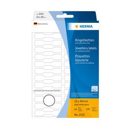 HERMA Etiquette bijouterie, 10 x 49 mm, en semi carton