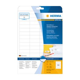 HERMA Etiquette couvrante/correctrice SPECIAL,97,0 x 42,3 mm