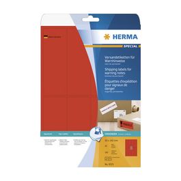 HERMA Etiquette d'expédition SPECIAL, 50 x 142 mm, blanc