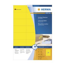 HERMA Etiquette universelle SPECIAL, 210 x 297 mm, bleu