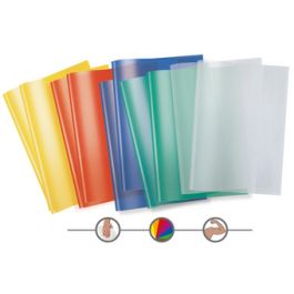 HERMA Protège-cahier transparent, A4, en PP, set de 10