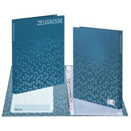 HERMA Zeugnisringbuch, DIN A4, dunkelblau