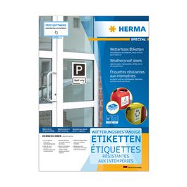 HERMA Étiquette SPECIAL, anti-intempéries, 210 x 148 mm