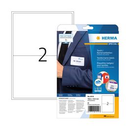 HERMA Étiquette badge SPECIAL, 199,6 x 143,5 mm, blanc