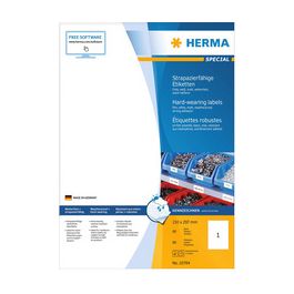 HERMA Étiquette en film SPECIAL, 37 x 13 mm, blanc