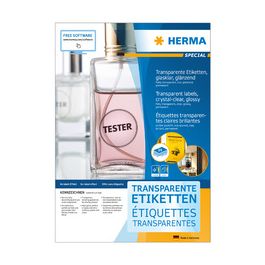HERMA Étiquette film SPECIAL, 99,1 x 139 mm, transparent