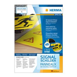 HERMA Étiquette signalétique SPECIAL, 99,1 x 42,3 mm, jaune