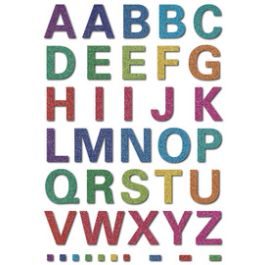 HERMA lettres alphabétiques MAGIC A-Z, glittery