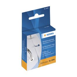 HERMA oeillet de renforcement, en plastique, blanc