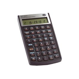 HP Calculatrice financière HP 10bII+, fonctionne par piles