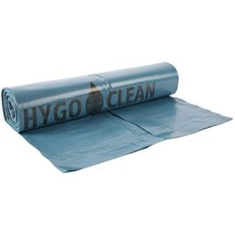 HYGOCLEAN Sac poubelle Light, 120 litres, en LDPE, bleu x10