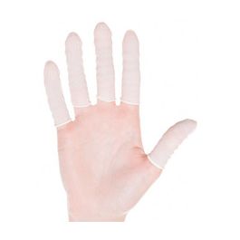 HYGOSTAR Doigtier nitrile, sans poudre, M, blanc
