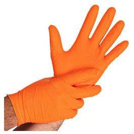 HYGOSTAR Gant en nitrile "POWER GRIP", XL, orange