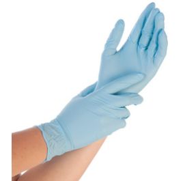 HYGOSTAR Gant nitrile EXTRA SAFE, XL, sans poudre, bleu