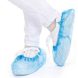 HYGOSTAR Surchaussure PE "HYGOMAT", bleu