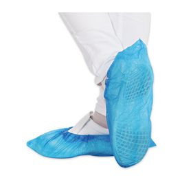 HYGOSTAR Surchaussure en CPE, longueur: 410 mm, bleu