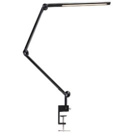 Hansa Lampe de bureau à LED "Ray Flex", avec pince, noir