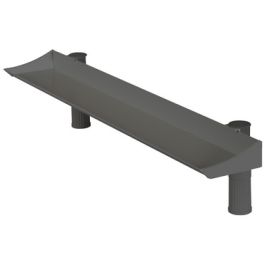 Hansa Support de rangement pour bureau Uno Top Board, noir