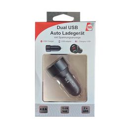 IWH Chargeur USB pour voiture avec indicateur de tension