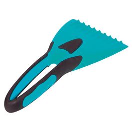 IWH Grattoir 2K avec poignée souple, longueur: 215 mm, bleu