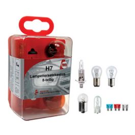 IWH Kit d'ampoules et de fusibles de rechange H7, 8 pièces