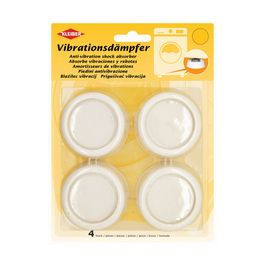 KLEIBER Amortisseurs de vibrations, diamètre : 65 mm, blanc
