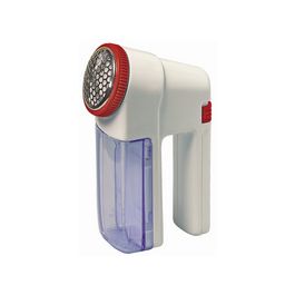 KLEIBER Rasoir anti-peluches, sans câble, blanc/rouge