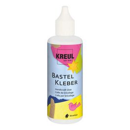 KREUL Colle de bricolage, dans un flacon en plastique, 80 ml