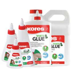 Kores Colle de bricolage "whiteGLUE", sans solvant, 250 g