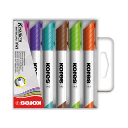 Kores Marqueur pour tableau blanc K MARKER XW2, pointe