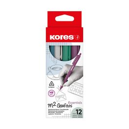 Kores Porte-mine "M2 Grafitos Essentials", HB, 0,5 mm x12