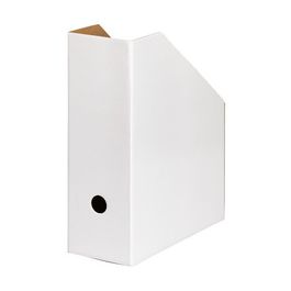 LANDRE Porte-revues "Color", format A4, large, blanc x40