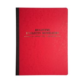 LE DAUPHIN Piqûre "Registre d'objets mobiliers"