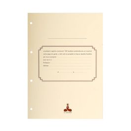 LE DAUPHIN Recharge pour classeur juridique, 297 x 210 mm