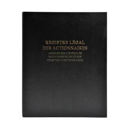 LE DAUPHIN Registre Légal des Actionnaires, 297 x 210 mm