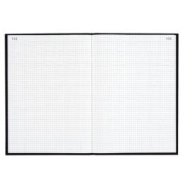 LE DAUPHIN Registre quadrillé 5x5, 340 x 225 mm, noir