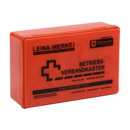 LEINA Betriebsverbandkasten, Inhalt DIN 13157, orange