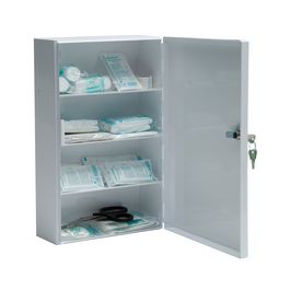 LEINA Verbandschrank C, Inhalt DIN 13157, weiß