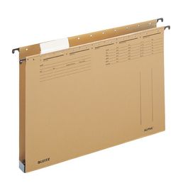 LEITZ ALPHA Hängesammler, A4, Bodenbreite: 28 mm, natron x25