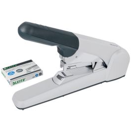 LEITZ Agrafeuse gros travaux 5552, 60 feuilles, argent