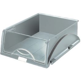 LEITZ Bac à courrier Sorty, format A4/C4, noir x4