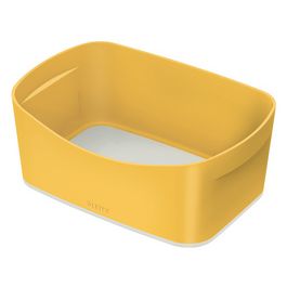 LEITZ Bac de rangement My Box Cosy, A5, jaune/gris clair