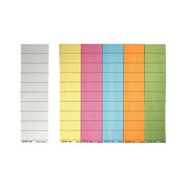 LEITZ Blanko-Beschriftungsschildchen, (B)60 x (H)21 mm, blau