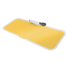 LEITZ Bloc-notes en verre Cosy pour le bureau, jaune