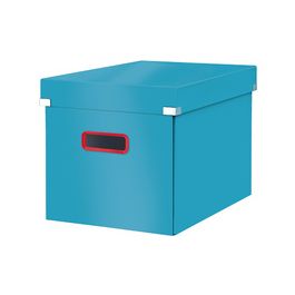 LEITZ Boîte de rangement Click & Store Cosy, cube, bleu