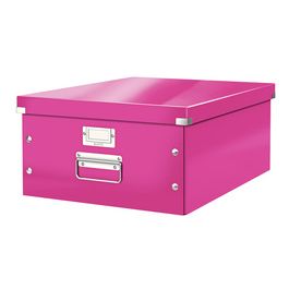 LEITZ Boîte de rangement Click & Store WOW, A3, rose