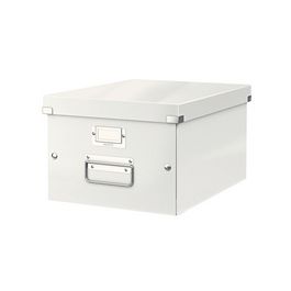 LEITZ Boîte de rangement Click & Store WOW, A4, blanc