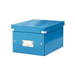 LEITZ Boîte de rangement Click & Store WOW, A5, bleu