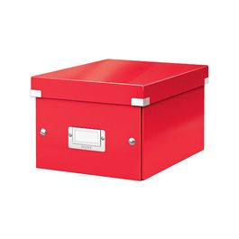 LEITZ Boîte de rangement Click & Store WOW, A5, rouge