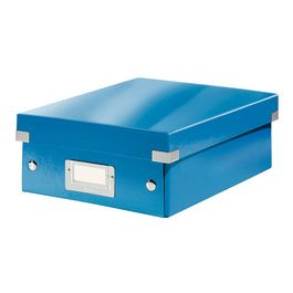 LEITZ Boîte de rangement Click & Store WOW, grand, bleu